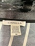 Capella Apparel Stripes Black Jumpsuit Size M - photo 4