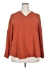 Shein Curve Orange Long Sleeve Top Size 2XL - photo 1