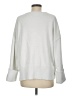 Unbranded 100% Polyester Solid Silver Pullover Sweater Size M - photo 2