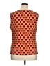Le Suit Separates Orange Sleeveless Blouse Size XL - photo 2