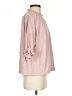 Madewell Pink 3/4 Sleeve Blouse Size S - photo 4
