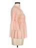 Belle+Sky 100% Polyester Pink 3/4 Sleeve Top Size 8 - photo 4