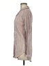 Renee C. Solid Tan Long Sleeve Blouse Size M - photo 5