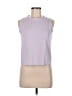 Assorted Brands Purple Sleeveless T-Shirt Size M (estimated) - photo 1
