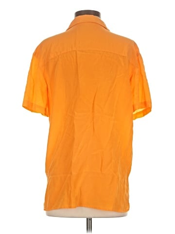 Babaton Short Sleeve Silk Top (view 2)