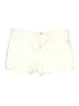Joe Fresh 100% Cotton Solid Ivory Khaki Shorts Size 14 - photo 1