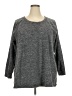 Danskin Now 100% Polyester Gray Pullover Sweater Size 2X - photo 1