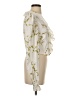 Divine Heritage 100% Viscose Ivory Long Sleeve Blouse Size S - photo 4