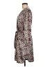 DR2 100% Polyester Print Ivory Casual Dress Size M (estimated) - photo 5