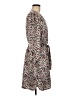 DR2 100% Polyester Print Ivory Casual Dress Size M (estimated) - photo 4