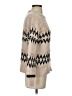 Skies Are Blue Chevron-herringbone Tan Pullover Sweater Size XS - photo 4