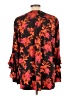 Vince Camuto 100% Polyester Orange Long Sleeve Blouse Size L - photo 2
