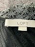 Ann Taylor LOFT 100% Polyester Gray Long Sleeve Blouse Size M - photo 7