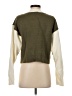 Wishlist Color Block Green Pullover Sweater Size S - photo 2