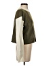 Wishlist Color Block Green Pullover Sweater Size S - photo 4
