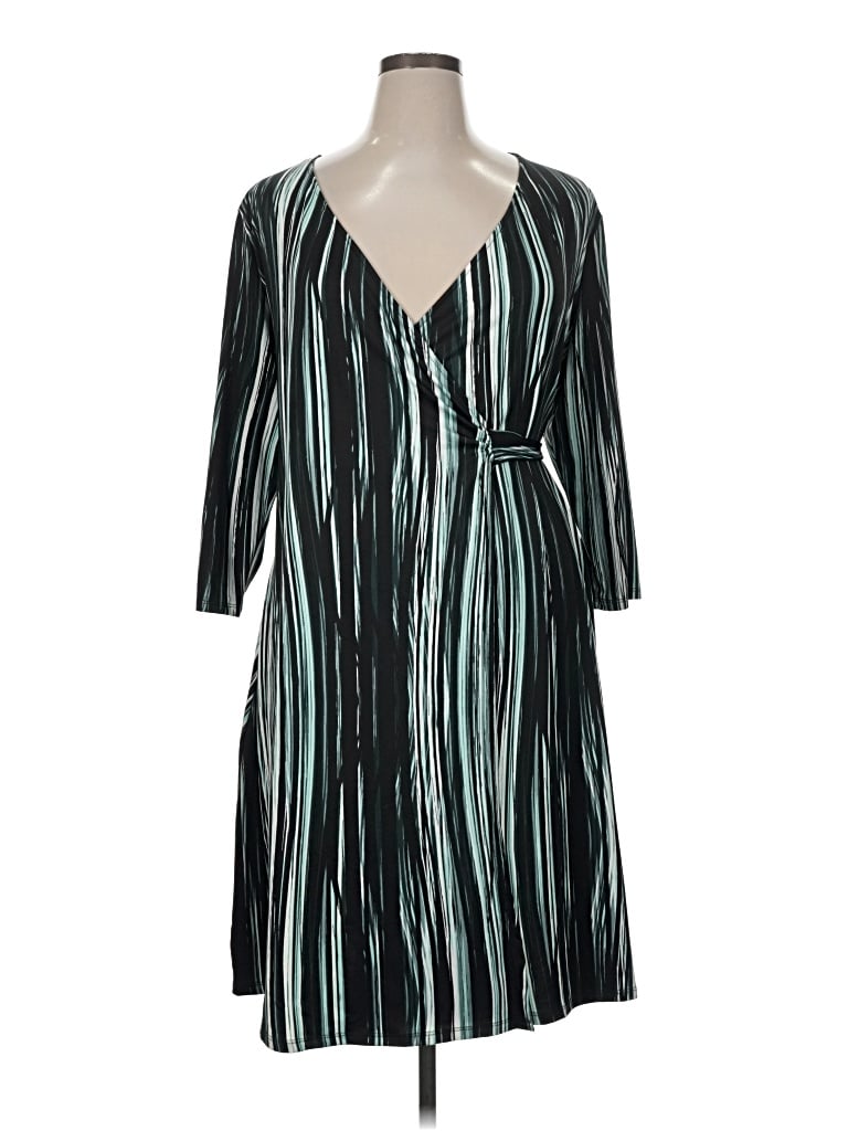 Pre-owned Lularoe Kimono In Teal