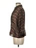 Jaipur 100% Polyester Brown 3/4 Sleeve Blouse Size M - photo 5