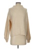 Unbranded 100% Acrylic Solid Tan Turtleneck Sweater Size S - photo 1
