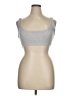 WeWoreWhat 100% Acrylic Silver Tank Top Size XL - photo 1