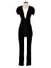 Express Solid Black Jumpsuit Size 6 - photo 1