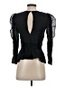 Brock Collection Black 3/4 Sleeve Top Size 2 - photo 2