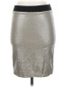 Aqua 100% Polyester Metallic Silver Formal Skirt Size S - photo 1