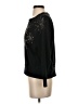 Ann Taylor LOFT 100% Cotton Stars Black Pullover Sweater Size S - photo 5