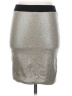 Aqua 100% Polyester Metallic Silver Formal Skirt Size S - photo 2