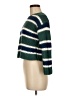Chloe + Cyrus 100% Acrylic Stripes Green Pullover Sweater Size M - photo 5
