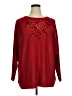 Jenny Red Long Sleeve Blouse Size 1X - photo 1