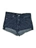Almost Famous Polka Dots Blue Shorts Size 11 - photo 1