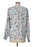 Pleione 100% Polyester Blue 3/4 Sleeve Blouse Size L - photo 2