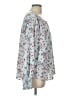 Pleione 100% Polyester Blue 3/4 Sleeve Blouse Size L - photo 4
