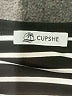 Cupshe Stripes Black Casual Dress Size S - photo 7