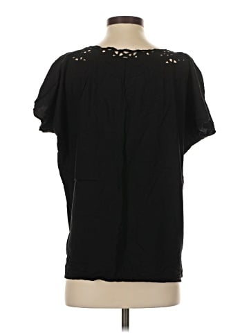 Jane Ashley Short Sleeve Blouse (view 2)