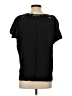 Jane Ashley 100% Rayon Black Short Sleeve Blouse Size S - photo 2