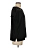 Jane Ashley 100% Rayon Black Short Sleeve Blouse Size S - photo 4
