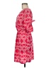 Unbranded 100% Polyester Print Red Casual Dress Size M (estimated) - photo 5