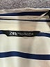 Zara Stripes Ivory Long Sleeve Button-Down Shirt Size XS - photo 7