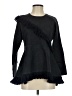 Max&Co. Black Long Sleeve Blouse Size 2 - photo 1