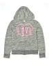 Justice Hearts Gray Zip Up Hoodie Size 8 - photo 1