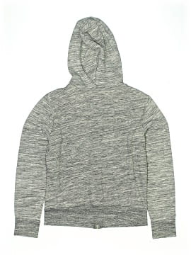 Sweat Capuche Fille Justice – Gris – Zip – Taille 14 – Très Bon État