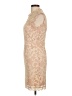 Sans Souci Tan Cocktail Dress Size L - photo 5