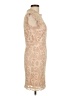 Sans Souci Tan Cocktail Dress Size L - photo 4