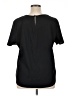 ICO 100% Polyester Black Short Sleeve Top Size XL - photo 2