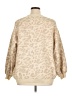 Main Strip Animal Print Tan Pullover Sweater Size XL - photo 2