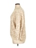Main Strip Animal Print Tan Pullover Sweater Size XL - photo 5