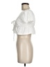 Shein White Short Sleeve Top Size 6 - photo 5