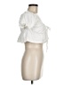 Shein White Short Sleeve Top Size 6 - photo 4