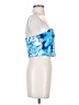 White Fox 100% Polyester Blue Sleeveless Blouse Size XS - photo 4